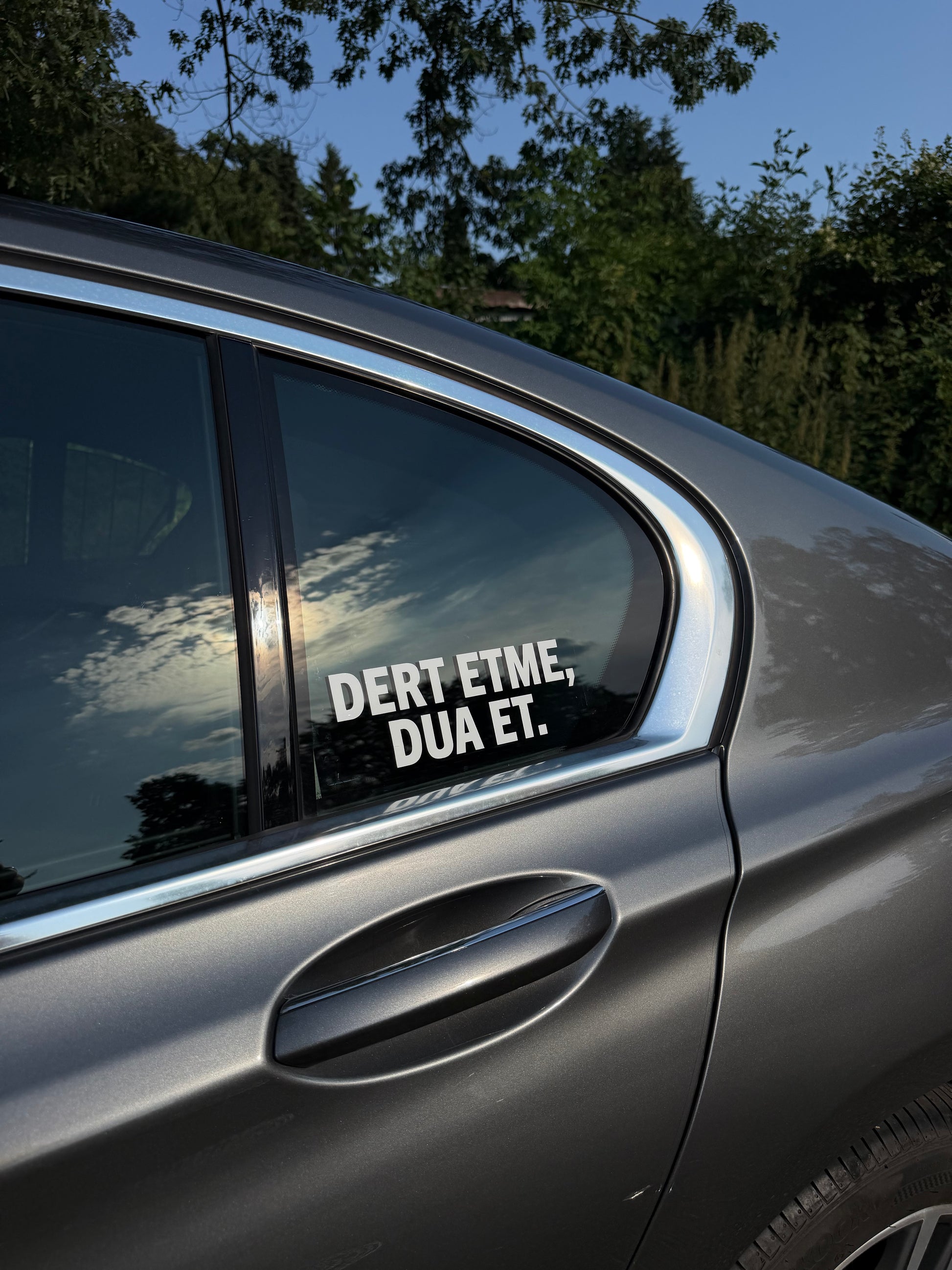 Dert etme, Dua et.