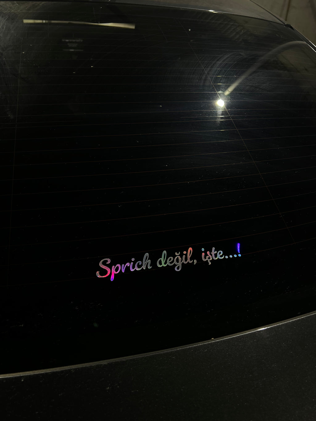 Sprich degil, iste…! Hologram