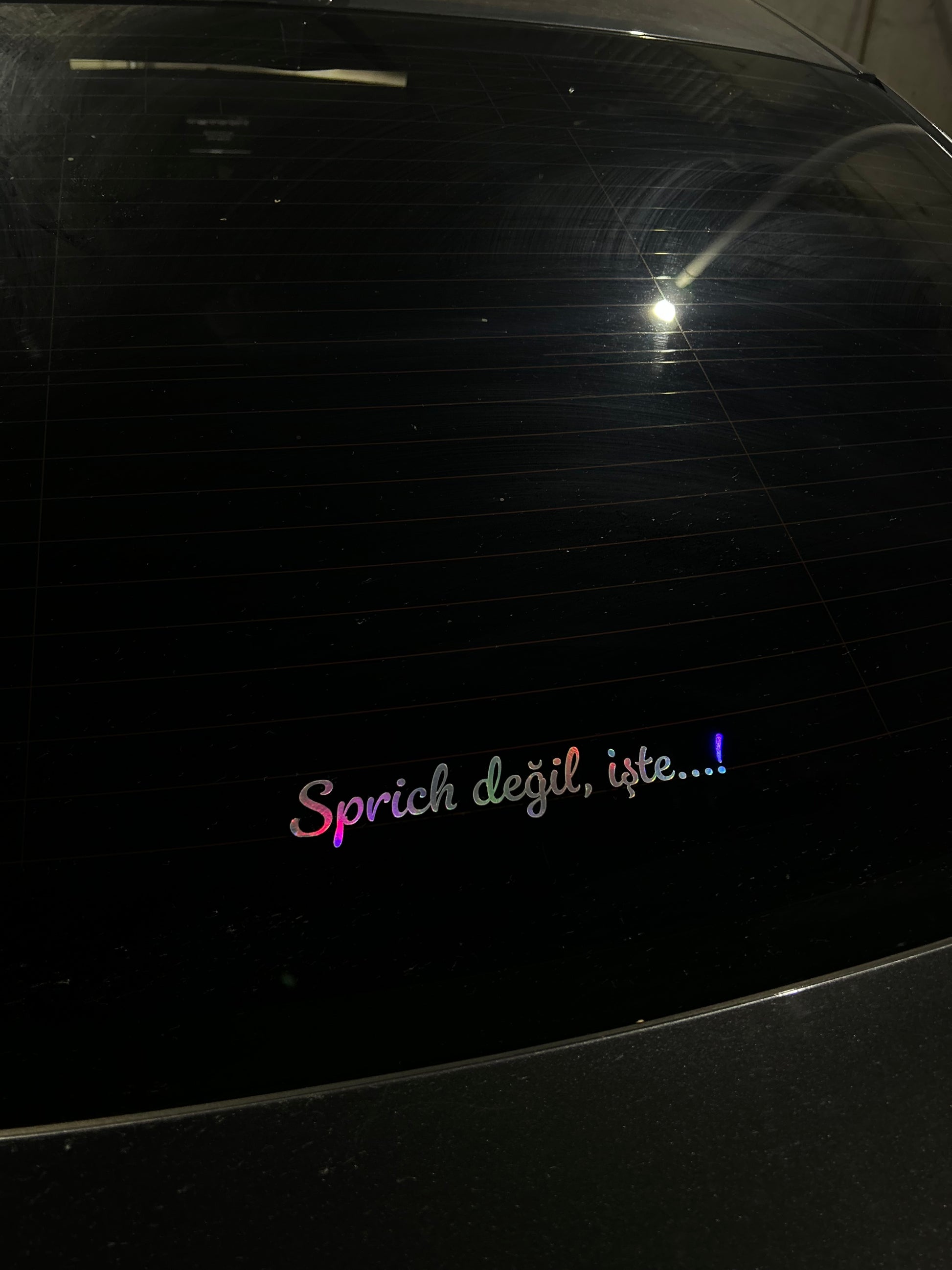 Sprich degil, iste…! Hologram