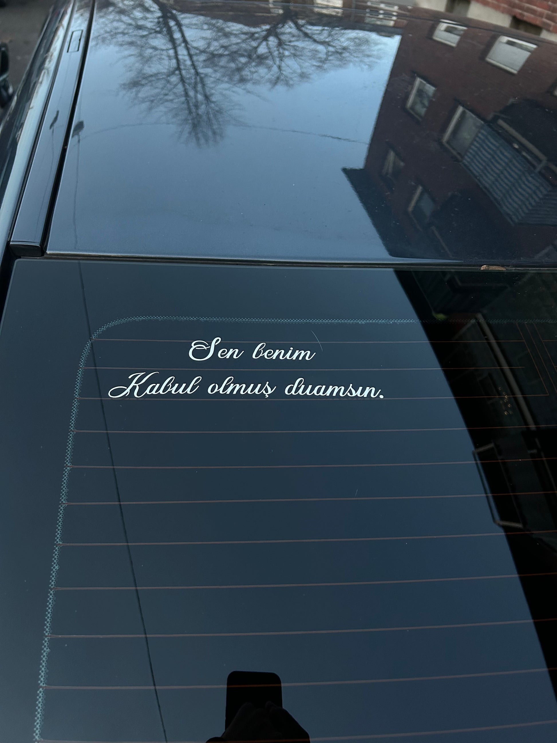 Sen benim kabul olmus duamsin