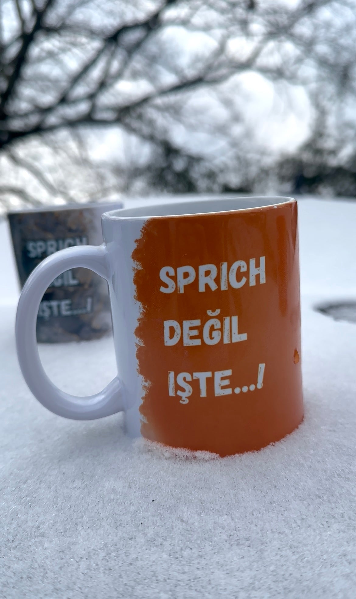 Sprich degil iste orange