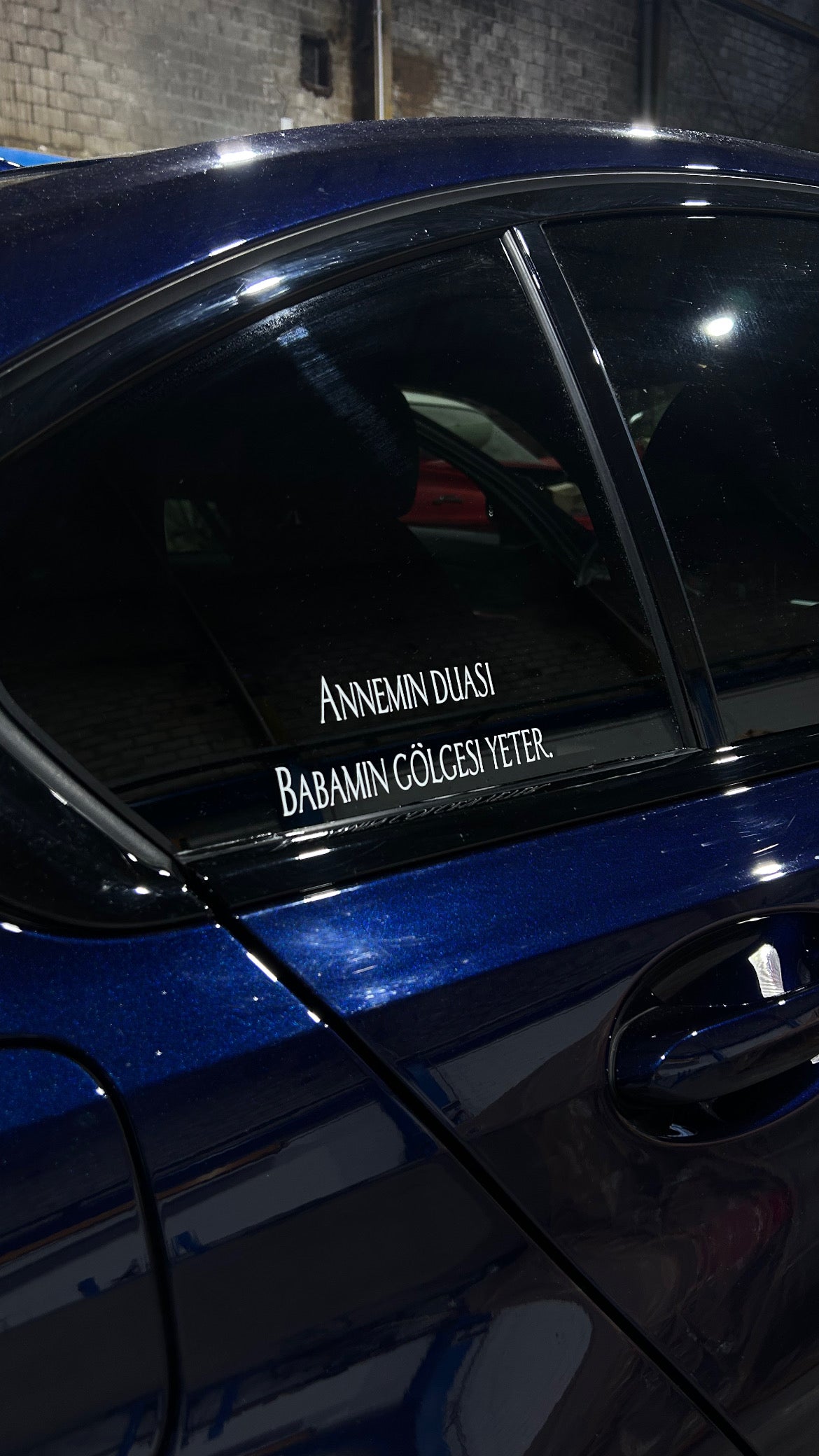 Annemin duasi Babamin gölgesi yeter.