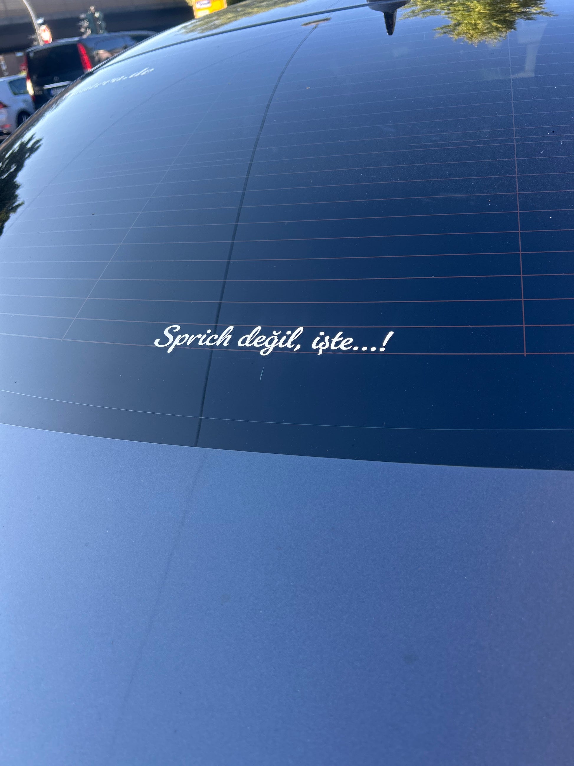 Sprich degil, iste…