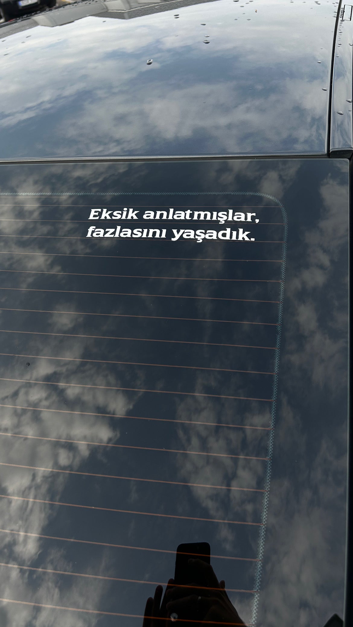 Eksik anlatmislar, fazlasini yasadik.